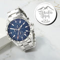 Personalized Mens Watch, Boyfriend Gift